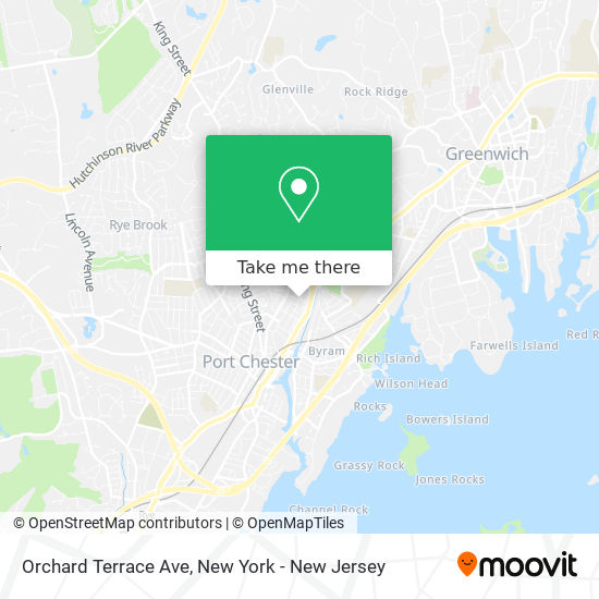 Mapa de Orchard Terrace Ave