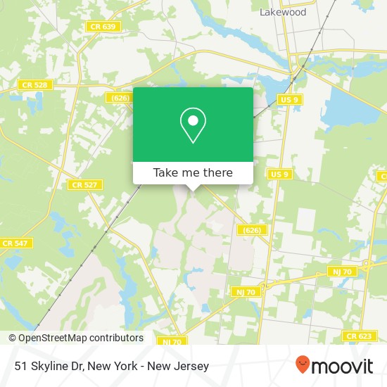 51 Skyline Dr, Lakewood, NJ 08701 map