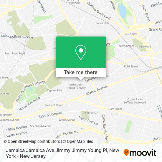 Mapa de Jamaica Jamaica Ave Jimmy Jimmy Young Pl