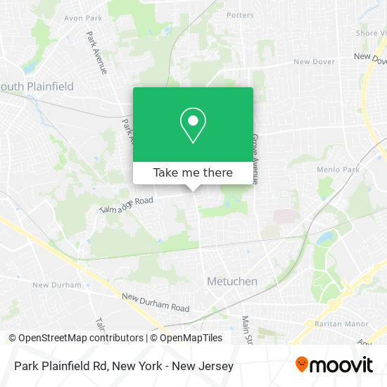 Mapa de Park Plainfield Rd