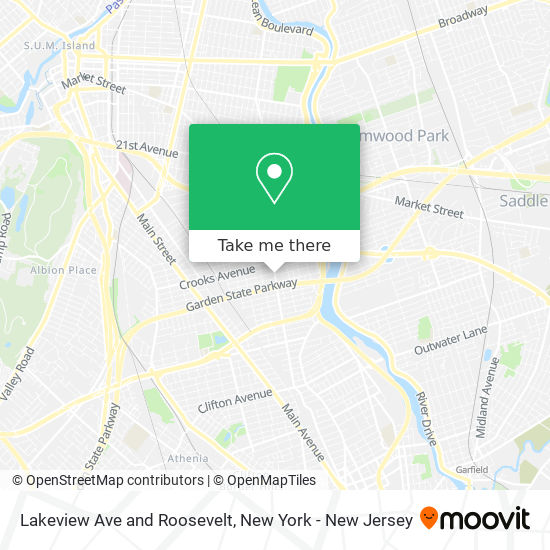 Mapa de Lakeview Ave and Roosevelt