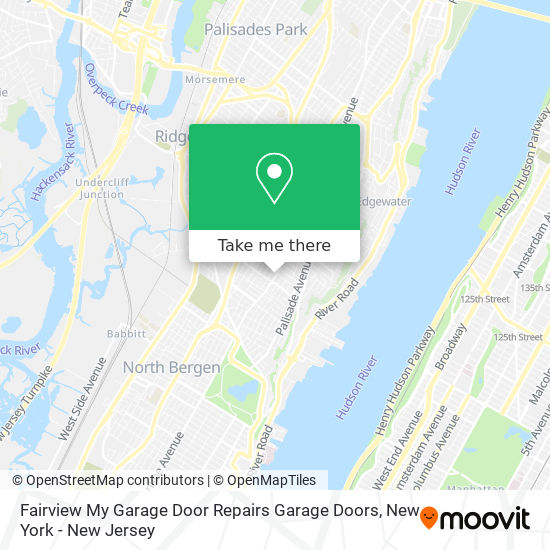 Mapa de Fairview My Garage Door Repairs Garage Doors