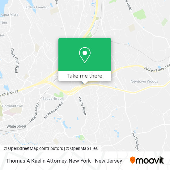 Mapa de Thomas A Kaelin Attorney