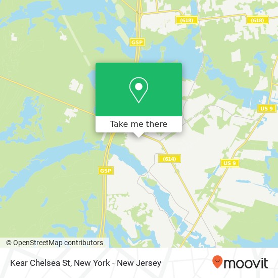 Kear Chelsea St, Forked River, NJ 08731 map