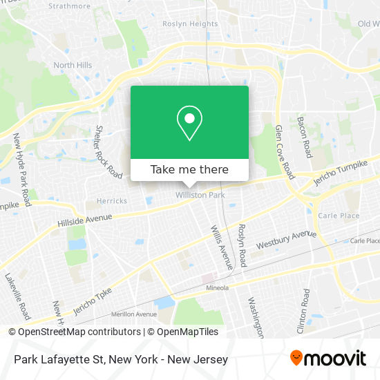 Mapa de Park Lafayette St