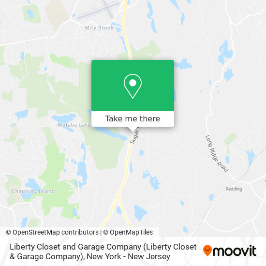 Liberty Closet and Garage Company map