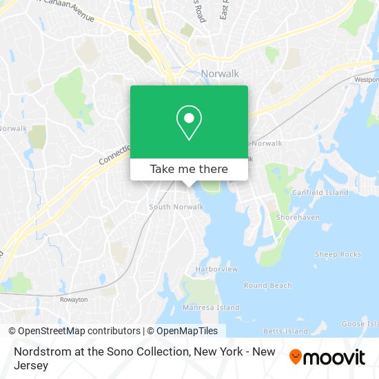 Nordstrom at the Sono Collection map