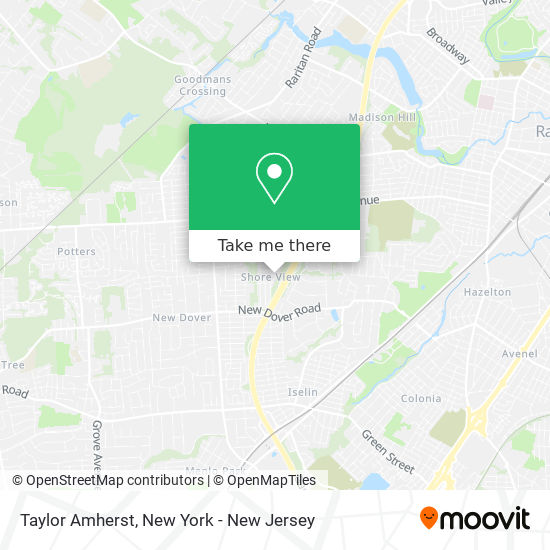 Taylor Amherst map