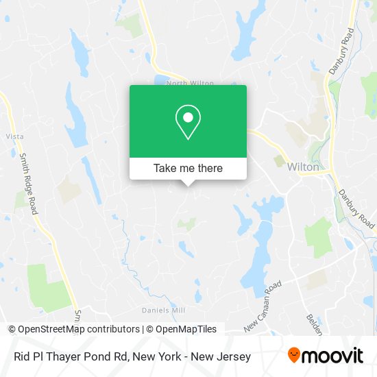 Rid Pl Thayer Pond Rd map