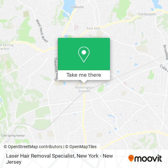 Laser Hair Removal Specialist map