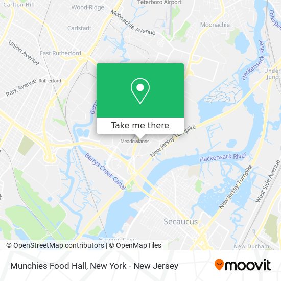 Munchies Food Hall map