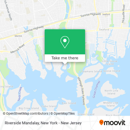 Riverside Mandalay map