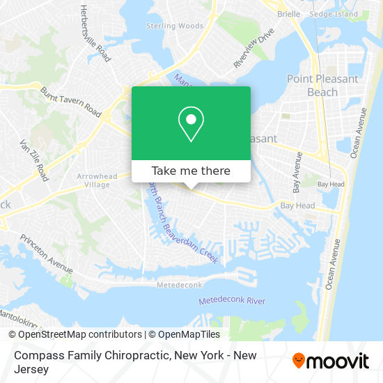 Compass Family Chiropractic map