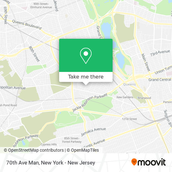 Mapa de 70th Ave Man