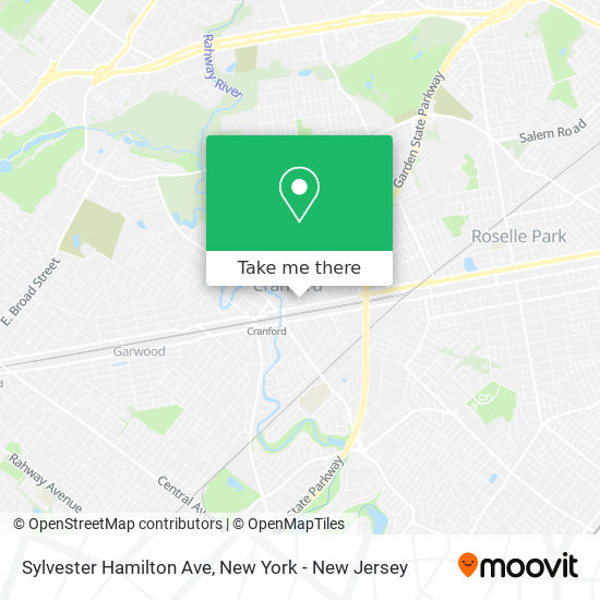 Mapa de Sylvester Hamilton Ave