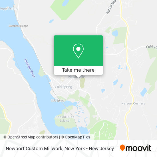 Newport Custom Millwork map