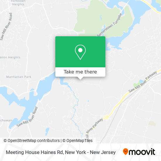 Mapa de Meeting House Haines Rd