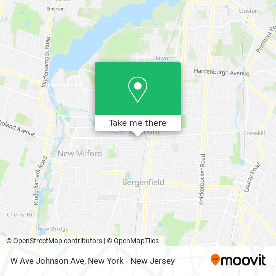 Mapa de W Ave Johnson Ave