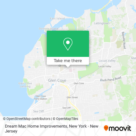 Dream Mac Home Improvements map