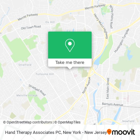 Mapa de Hand Therapy Associates PC