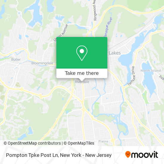 Pompton Tpke Post Ln map