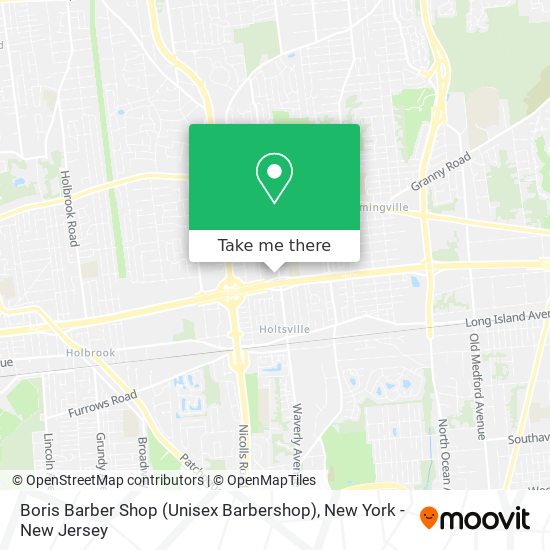 Mapa de Boris Barber Shop (Unisex Barbershop)