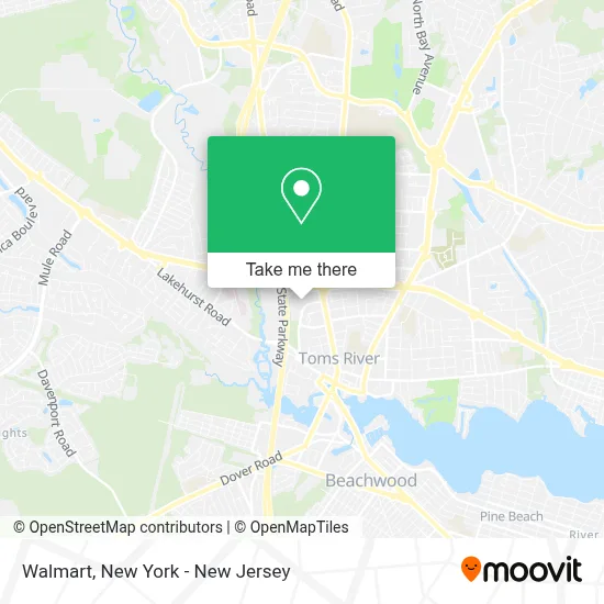 Walmart map