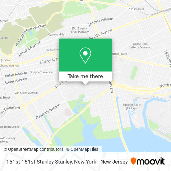 151st 151st Stanley Stanley map