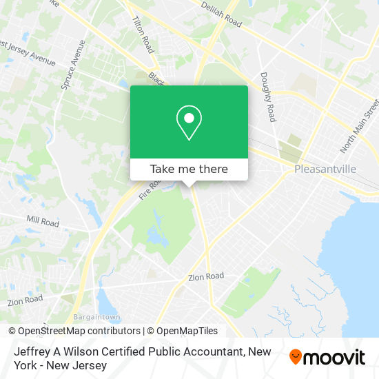 Mapa de Jeffrey A Wilson Certified Public Accountant