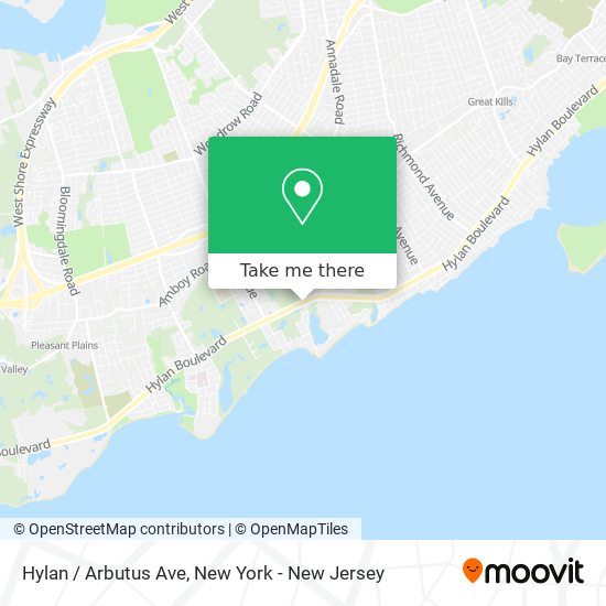 Mapa de Hylan / Arbutus Ave