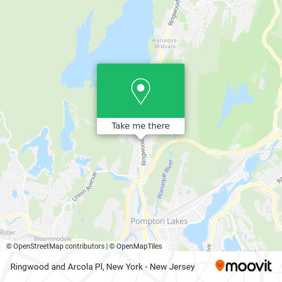 Mapa de Ringwood and Arcola Pl