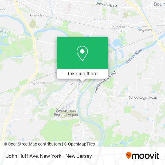 Mapa de John Huff Ave