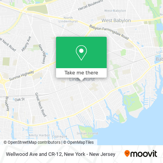 Mapa de Wellwood Ave and CR-12