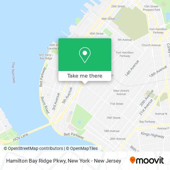 Hamilton Bay Ridge Pkwy map