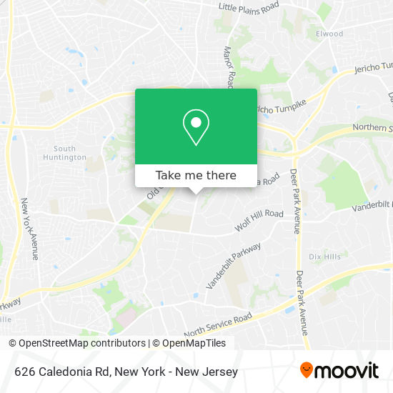 Mapa de 626 Caledonia Rd