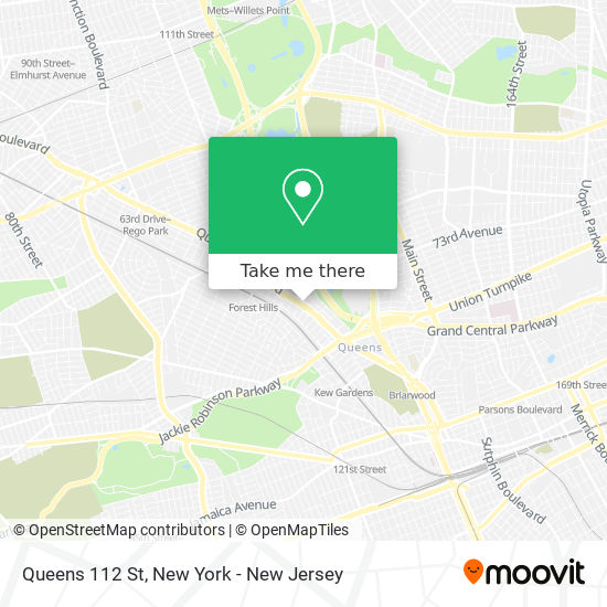 Mapa de Queens 112 St