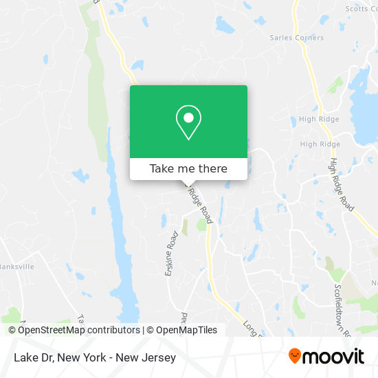 Lake Dr map