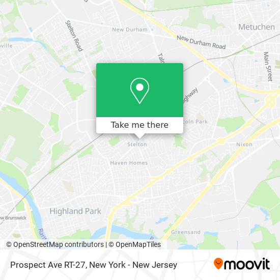 Mapa de Prospect Ave RT-27