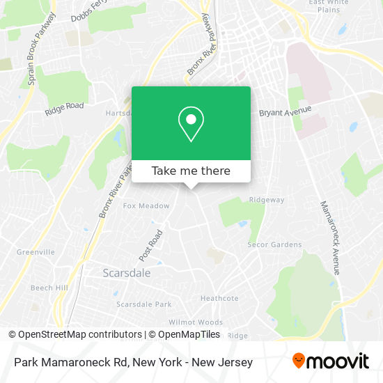 Mapa de Park Mamaroneck Rd