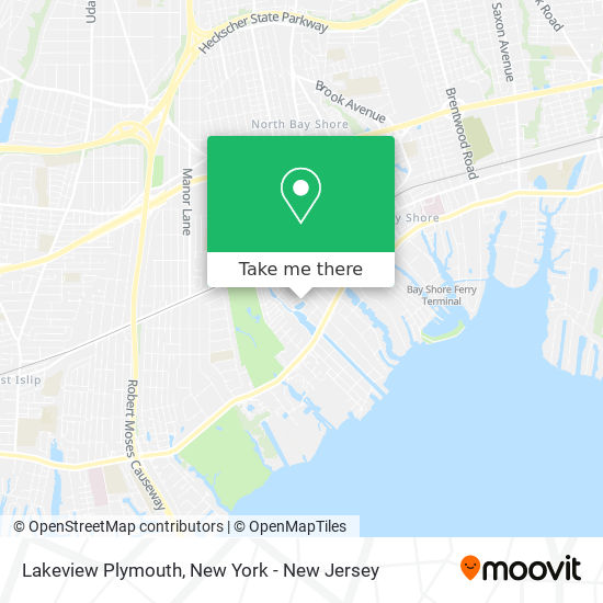 Mapa de Lakeview Plymouth