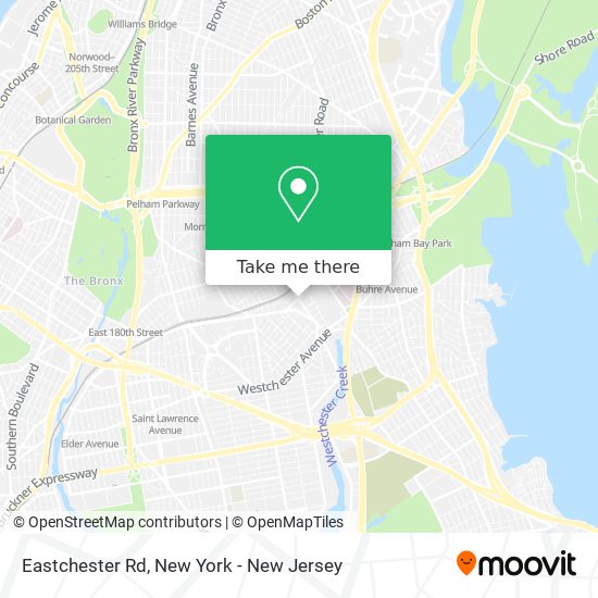 Mapa de Eastchester Rd