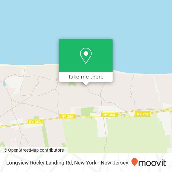 Mapa de Longview Rocky Landing Rd, Rocky Point, NY 11778