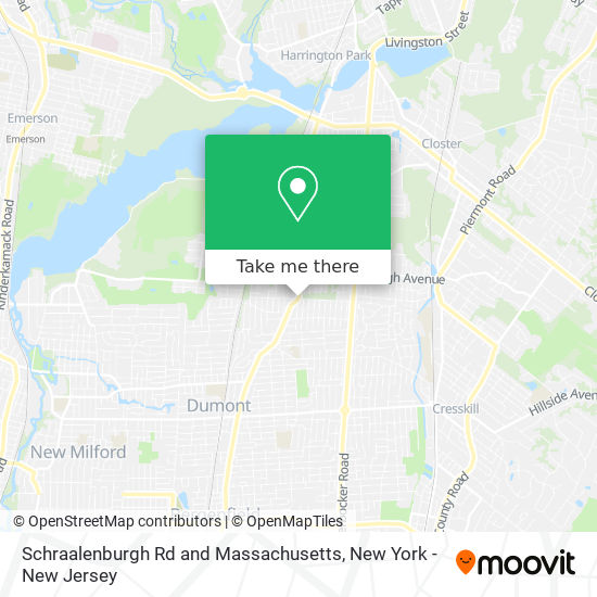 Mapa de Schraalenburgh Rd and Massachusetts