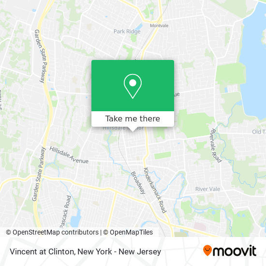 Mapa de Vincent at Clinton