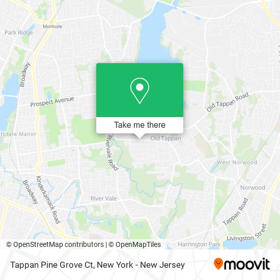 Mapa de Tappan Pine Grove Ct