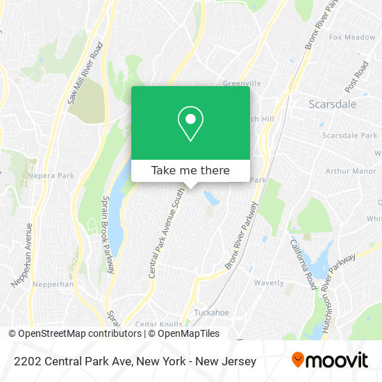 Mapa de 2202 Central Park Ave