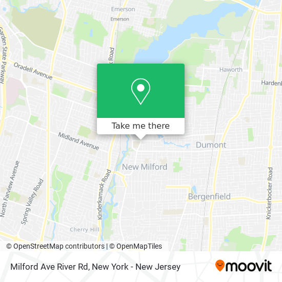 Mapa de Milford Ave River Rd
