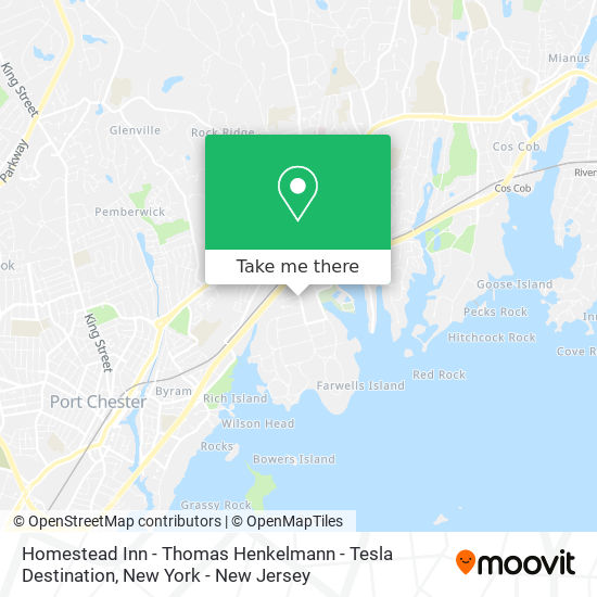 Mapa de Homestead Inn - Thomas Henkelmann - Tesla Destination
