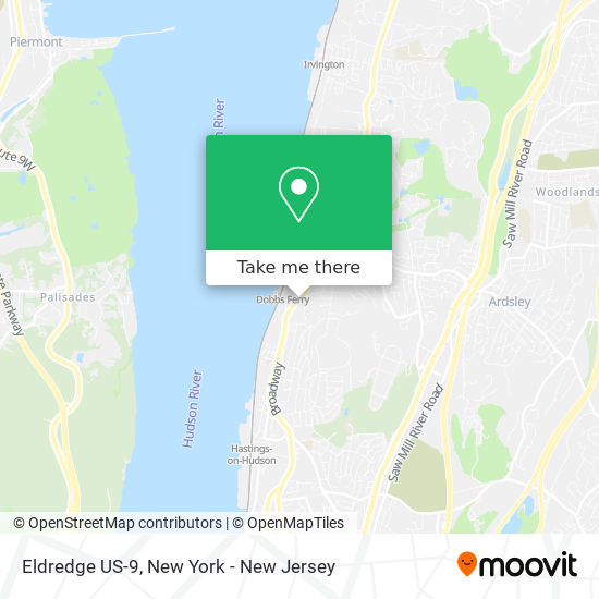 Eldredge US-9 map