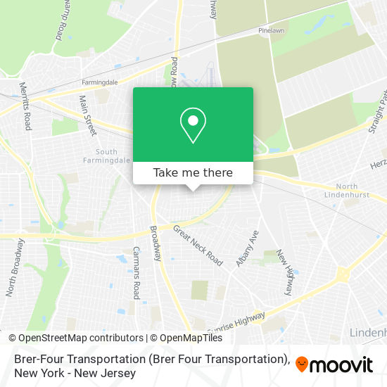 Brer-Four Transportation map